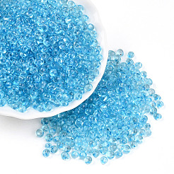 3/0 Baking Paint Glass Fringe Seed Beads&nbsp;SEED-A034-04G