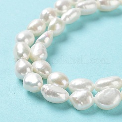 Natural Cultured Freshwater Pearl Beads Strands&nbsp;PEAR-Z002-16