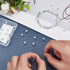 80Pcs Rack Plating Brass Beads&nbsp;KK-BBC0027-38S