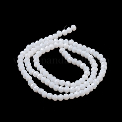 Imitation Jade Glass Bead Strands&nbsp;GLAA-F001-3x2mm-10