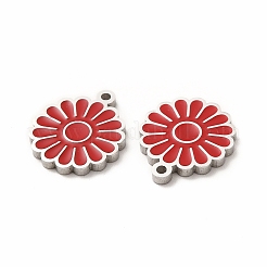 304 Stainless Steel Enamel Charms&nbsp;STAS-F291-03P