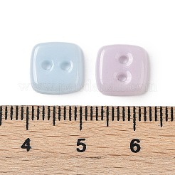 2-Hole Glass Buttons&nbsp;PORC-R010-10