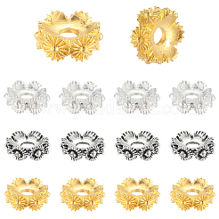 120Pcs 3 Colors Alloy Spacer Beads&nbsp;FIND-SC0017-91