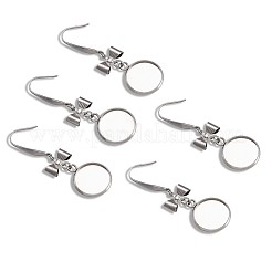316 Surgical Stainless Steel Earring Hooks&nbsp;STAS-TAC0001-01E