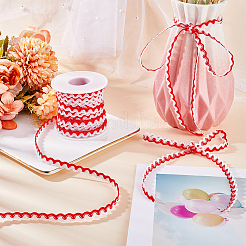 15.3~16M Polypropylene Fiber Wavy Fringe Trim Ribbon&nbsp;OCOR-GF0002-96A