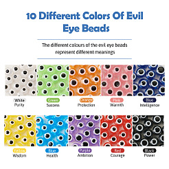 DIY Evil Eye Bracelet Making Kit&nbsp;DIY-TA0004-41