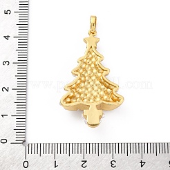 Rack Plating Brass with ABS Imitation Pearls Pendants&nbsp;KK-Q010-07G