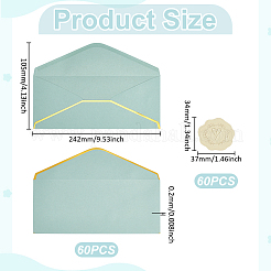 60Pcs Paper Envelopes&nbsp;AJEW-UN0005-41