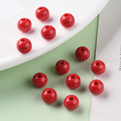 Opaque Acrylic Beads&nbsp;MACR-S370-C8mm-A14
