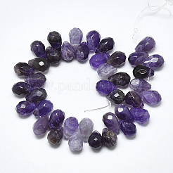 Natural Amethyst Beads Strands&nbsp;G-S357-C01-20