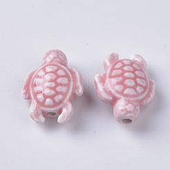 Handmade Porcelain Beads&nbsp;X-PORC-T005-001G