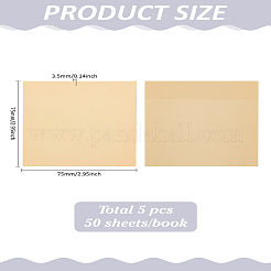 Memo Pad Sticky Notes&nbsp;AJEW-LP0001-67B