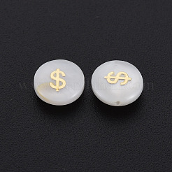 Natural Freshwater Shell Beads&nbsp;SHEL-N003-22-03