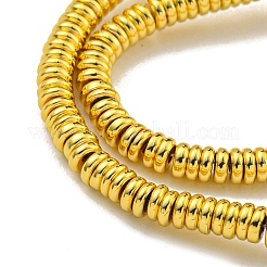 Electroplated Synthetic Non-Magnetic Hematite Beads Strands&nbsp;G-I360-C01-01