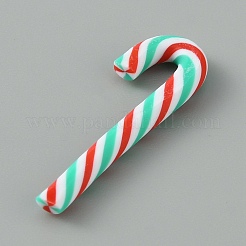 Christmas Theme Opaque Resin Cabochons&nbsp;LS-CRES-WH0013-10C