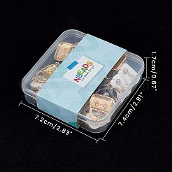 Golden Plated Alloy Pendants&nbsp;ENAM-NB0001-08G