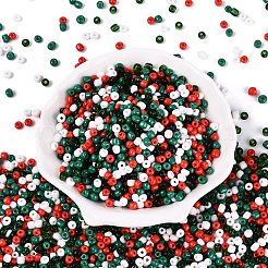 Opaque & Transparent Glass Seed Beads&nbsp;SEED-Q041-06C