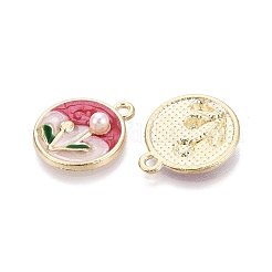 Alloy Enamel Pendants&nbsp;ENAM-N069-15KCG-02