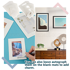 48Pcs 8 Styles Rectangle Paper Picture Frame Accessories&nbsp;AJEW-OC0013-98