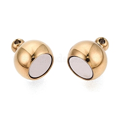 304 Stainless Steel Magnetic Clasps&nbsp;STAS-N127-05B-G