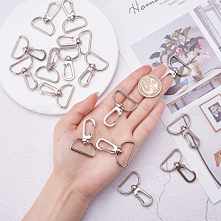 Alloy Swivel Lobster Claw Clasps&nbsp;PH-PALLOY-G233-11P