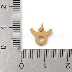 304 Stainless Steel Charms&nbsp;STAS-R001-04G-02