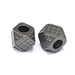Rack Plating Brass Beads&nbsp;KK-O125-03B