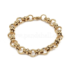 304 Stainless Steel Link Chain Bracelets for Women&nbsp;BJEW-Z143-11G