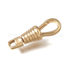 Brass Swivel Clasps&nbsp;KK-CBA4292-04G