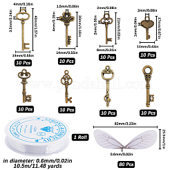 DIY Pendant Jewelry Making Finding Kit&nbsp;DIY-SC0023-17