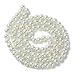 Dyed Glass Pearl Round Beads Strands&nbsp;HY-X0001-06