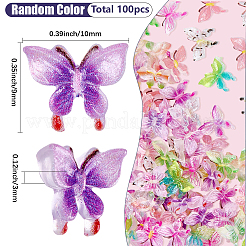 100Pcs Luminous Resin Decoden Cabochons&nbsp;MRMJ-SP0001-30
