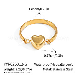 304 Stainless Steel Finger Rings for Women&nbsp;IM3958-1