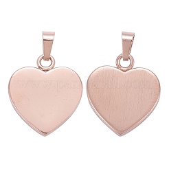 Ion Plating(IP) Fashionable 304 Stainless Steel Stamping Blank Tag Pendants&nbsp;LS-STAS-J002B-01RG