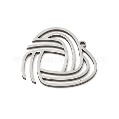 304 Stainless Steel Pendants&nbsp;STAS-E525-01B-P