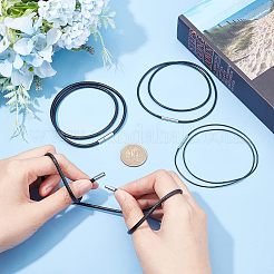 6Pcs 3 Style Korean Waxed Cord Necklace Making&nbsp;MAK-UN0001-41A-02