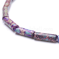 Natural Imperial Jasper Beads Strands&nbsp;G-E508-04H