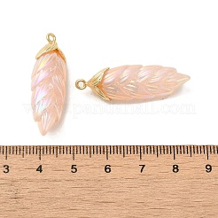 Rainbow Iridescent Plating Resin Pendants&nbsp;LS-RESI-C047-03A-G