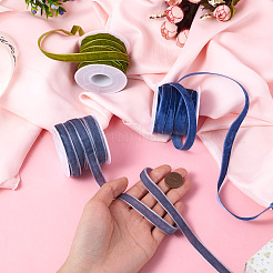 30 Yards 3 Colors Single Face Velvet Ribbon&nbsp;SRIB-TA0001-08