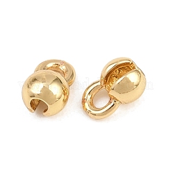 Brass Bead Tips&nbsp;KK-H292-34A-G