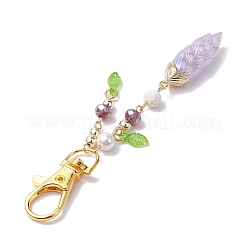 Leaf Resin Pendant Decoration&nbsp;HJEW-JM02022