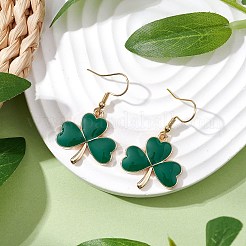 Alloy Enamel Dangle Earrings&nbsp;EJEW-JE06197