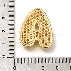 Brass Cubic Zirconia Pendants&nbsp;KK-M295-13G-A