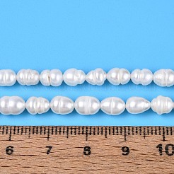 Natural Cultured Freshwater Pearl Beads Strands&nbsp;PEAR-T006-06