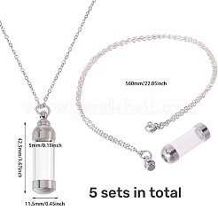 316 Stainless Steel Pendant Necklaces&nbsp;NJEW-CA0001-18
