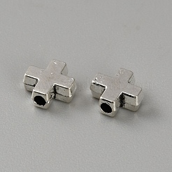 Cross Tibetan Style Alloy Beads&nbsp;FIND-WH00670-142