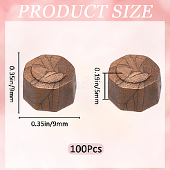 100Pcs Octagon Sealing Wax Particles&nbsp;DIY-CP0009-40A