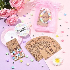 Valentine's Day DIY Bracelets Making Kit&nbsp;DIY-YW0018-04