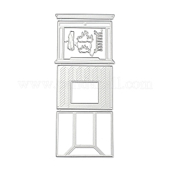 Christmas Fireplace Carbon Steel Cutting Dies Stencils&nbsp;DIY-P076-05