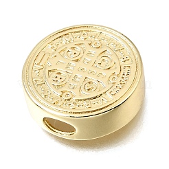 Religion Brass Beads&nbsp;KK-E802-23G